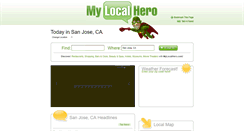 Desktop Screenshot of mylocalhero.com